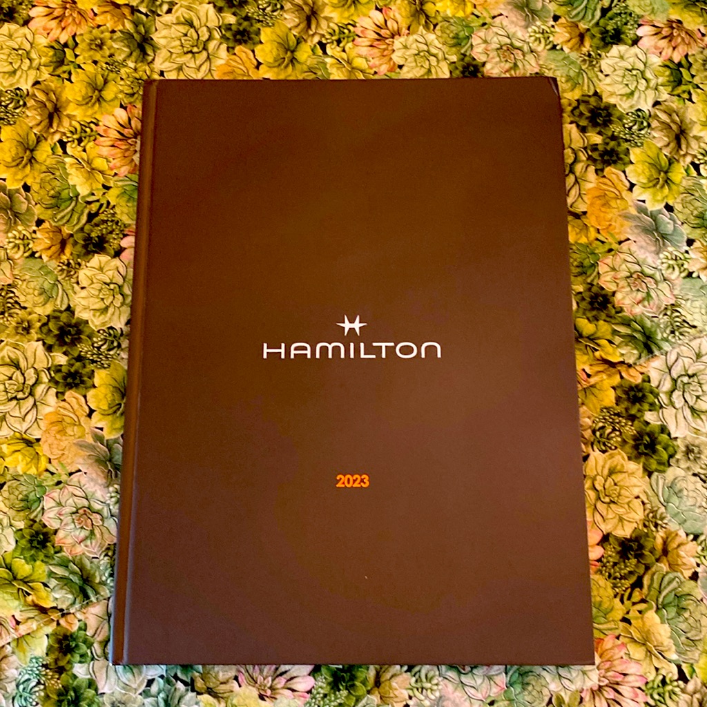 Hamilton 2023 Hard Covered Catalog Book